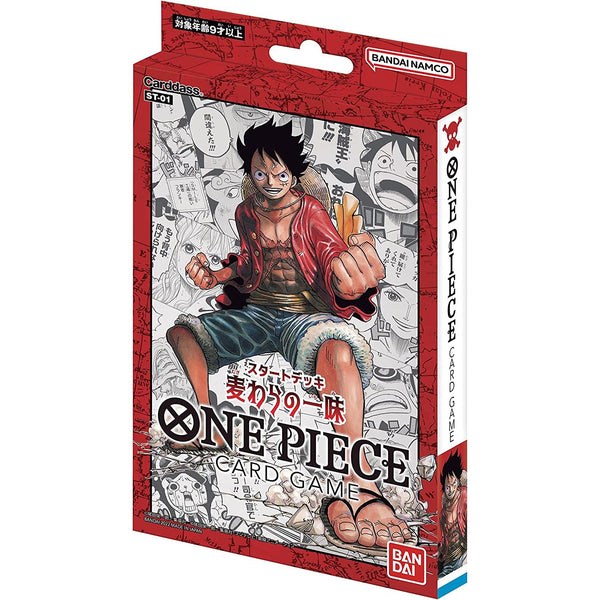 One Piece Card Game - Starter Deck ST - 01 - Straw Hat Crew – Jeu de cartes japonais | JapanResell