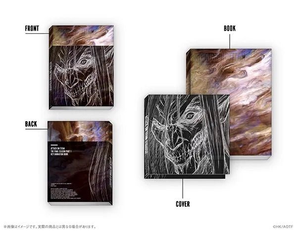 Shingeki No Kyojin (l'Attaque des Titans) - The Final Season Part 1 - KEY ANIMATION BOOK - JapanResell