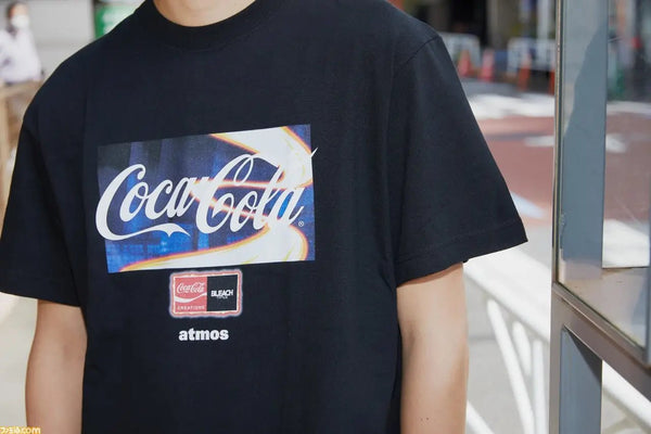 Tee-Shirt Atmos - Bleach X Coca-Cola Gotei 13 - Noir - JapanResell